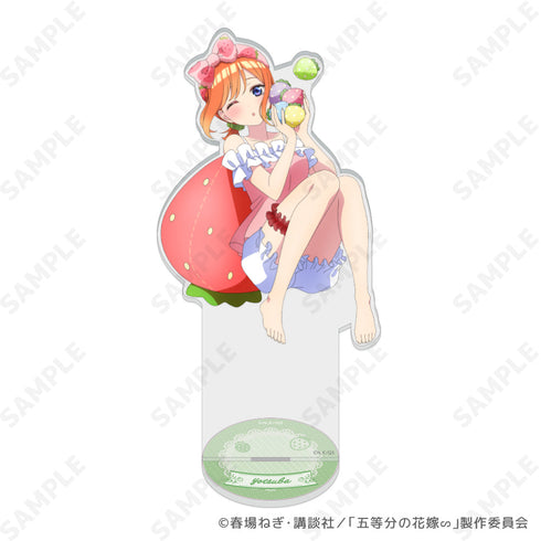 『五等分の花嫁∽』いちごルームウェア BIGアクリルスタンド 4 四葉【202506再販】